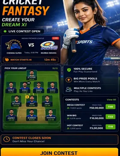 Madhur (madhur) fantasy cricket & matchday visual 3